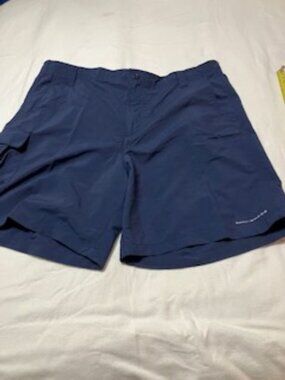 Columbia Sportswear PFG Lightweight Navy 8" Inseam Short Size XL